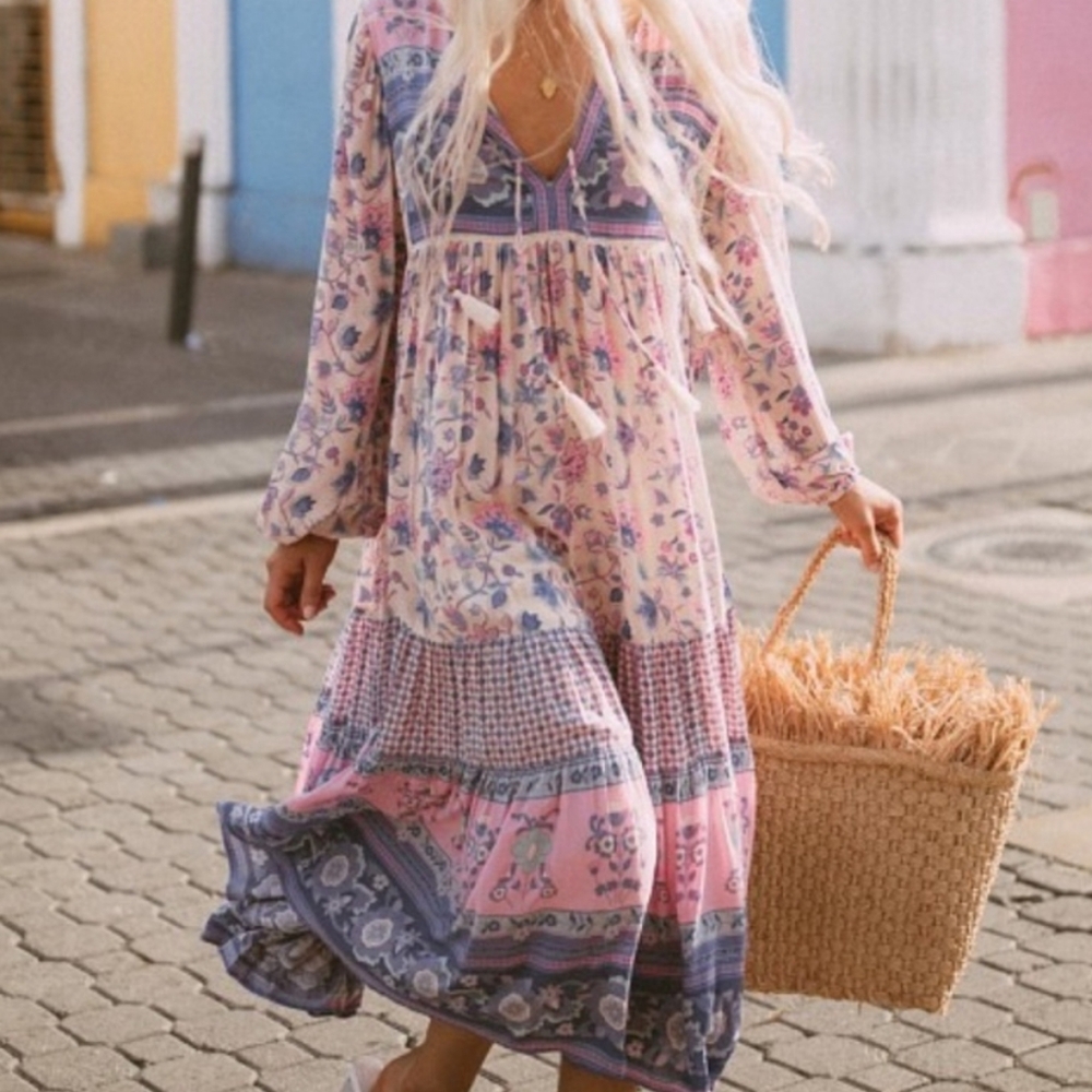Spell Portobello Boho Dress Small